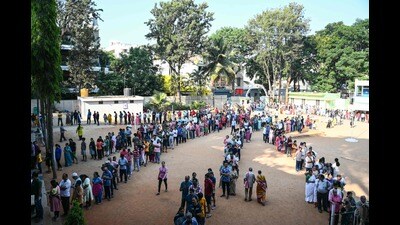 In the previous Lok Sabha elections, only 62% people had cast their votes in the Faridabad parliamentary constituency, with urban areas recording a mere 57% turnout, according to the administration. (Representational Image) In the previous Lok Sabha elections, only 62% people had cast their votes in the Faridabad parliamentary constituency, with urban areas recording a mere 57% turnout, according to the administration. (Representational Image)