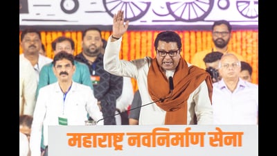 MNS leader Bala Nandgaonkar, Nitin Sardeshai, and BJP city unit head Dheeraj Ghate briefed the media about the upcoming rally. (HT PHOTO) MNS leader Bala Nandgaonkar, Nitin Sardeshai, and BJP city unit head Dheeraj Ghate briefed the media about the upcoming rally. (HT PHOTO)