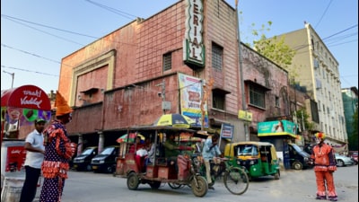 The Imperial Cinema in Paharganj closed in 2015. (HT Photo) The Imperial Cinema in Paharganj closed in 2015. (HT Photo)