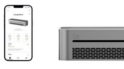 The Praan HIVE air purifier. (Official handout image.) The Praan HIVE air purifier. (Official handout image.)