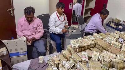 The agency recovered  ₹32 crore and  ₹3 crore in cash at separate places, all in  ₹500 notes (PTI)