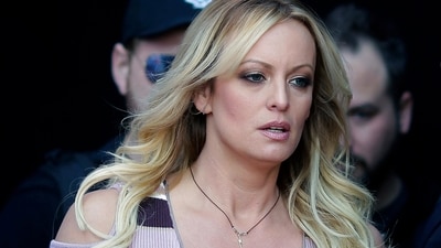 FILE - Stormy Daniels arrives at an event in Berlin, on Oct. 11, 2018. Witness testimony in Donald Trump's hush money trial is set to move forward again and all eyes are on who will be called next. An attorney for Stormy Daniels says the porn actor is expected to appear as a witness on Tuesday. (AP Photo/Markus Schreiber, File) (AP) FILE - Stormy Daniels arrives at an event in Berlin, on Oct. 11, 2018. Witness testimony in Donald Trump's hush money trial is set to move forward again and all eyes are on who will be called next. An attorney for Stormy Daniels says the porn actor is expected to appear as a witness on Tuesday. (AP Photo/Markus Schreiber, File) (AP)