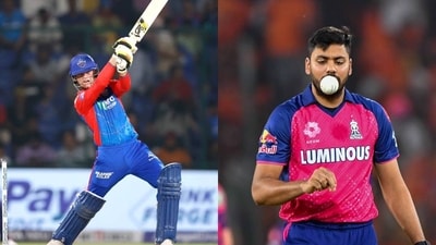 Jake Fraser-McGurk smashed 28 runs against Avesh Khan Jake Fraser-McGurk smashed 28 runs against Avesh Khan
