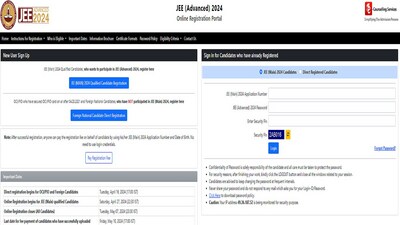 JEE Advanced 2024: IIT JEE registration ends today, direct link here JEE Advanced 2024: IIT JEE registration ends today, direct link here