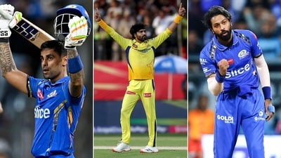 Suryakumar Yadav, Ravindra Jadeja and Hardik Pandya are peaking at the right time (AFP-ANI) Suryakumar Yadav, Ravindra Jadeja and Hardik Pandya are peaking at the right time (AFP-ANI)