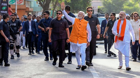 The third phase of Lok Sabha Elections will have big leaders from the ruling party and prominent names from the opposition INDIA bloc.(PTI)