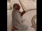 Kerala Governor Arif Mohammad Khan at the Ram Temple in Ayodhya.