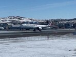 Air France's Boeing 787 made an emergency landing in the remote Canadian town of Iqaluit on Tuesday Air France's Boeing 787 made an emergency landing in the remote Canadian town of Iqaluit on Tuesday