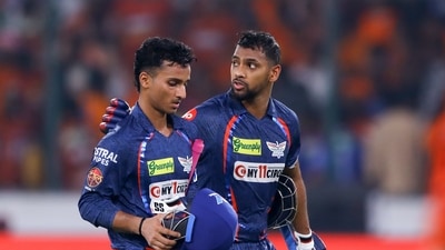 Ayush Badoni (55) and Nicholas Pooran (48) guided Lucknow Super Giants to a competitive 165 for four in 20 overs (ANI) Ayush Badoni (55) and Nicholas Pooran (48) guided Lucknow Super Giants to a competitive 165 for four in 20 overs (ANI)