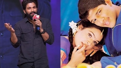 Allu Arjun debuted in 2003 with K Raghavendra Rao's Gangotri. Allu Arjun debuted in 2003 with K Raghavendra Rao's Gangotri.