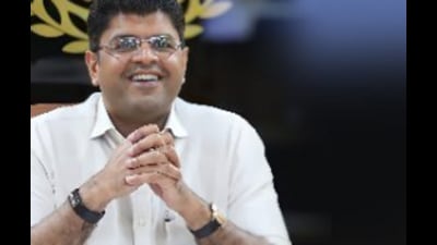 JJP leader Dushyant Chautala. (X) JJP leader Dushyant Chautala. (X)