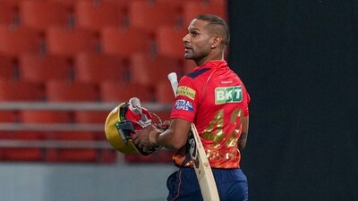Punjab Kings' Shikhar Dhawan (PTI)