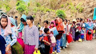 The Manipur government has detected 5,457 illegal immigrants in a district in the state (Twitter/@NBirenSingh) The Manipur government has detected 5,457 illegal immigrants in a district in the state (Twitter/@NBirenSingh)
