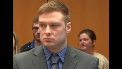 Christopher Gregor callously walked out as medics struggled to revive his son (Law&Crime Trials screenshot/YouTube) Christopher Gregor callously walked out as medics struggled to revive his son (Law&Crime Trials screenshot/YouTube)
