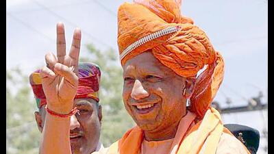 Yogi Adityanath accused the Congress of adopting the divide-and-rule policy of the British government. (Sourced) Yogi Adityanath accused the Congress of adopting the divide-and-rule policy of the British government. (Sourced)