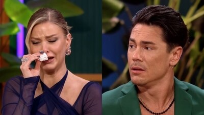Ariana Madix and Tom Sandoval during Vanderpump Rules Season 11 Reunion. (Bravo) Ariana Madix and Tom Sandoval during Vanderpump Rules Season 11 Reunion. (Bravo)