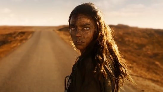 Anya Taylor-Joy in a still from Furiosa: A Mad Max Saga.