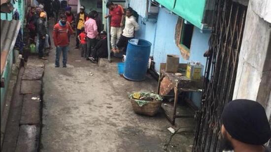 In May 2018, the Punjabi Lane, comprising nearly 342 families, remained under siege for nearly a week after an altercation over a parking spot spiralled into a full-fledged ethnic conflagration between the residents and the state’s Khasi community. (HT File)