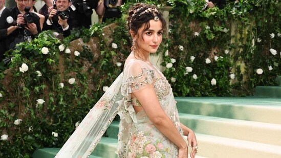 Alia Bhatt attends The 2024 Met Gala Celebrating Sleeping Beauties: Reawakening Fashion at The Metropolitan Museum of Art. (Getty Images via AFP)