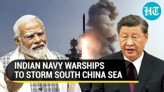 Indian Navy Flexes Muscle In South China Sea With Three Warships
