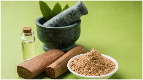 Sandalwood (Chandan): Sandalwood is renowned for its soothing and cooling effects on the body. It can be used in the form of essential oils, pastes, or powders to provide relief from heat-related discomfort and promote a sense of calm.(File Photo)