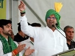 Jannayak Janta Party (JJP) chief Dushyant Chautala.
