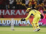 Chennai Super Kings' MS Dhoni during the match against Punjab Kings
Chennai Super Kings' MS Dhoni during the match against Punjab Kings