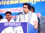 Bahujan Samaj Party national coordinator Akash Anand (HT Photo) Bahujan Samaj Party national coordinator Akash Anand (HT Photo)