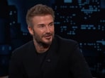 David Beckham gave his honest opinion about Travis Kelce and Taylor Swift's relationship on his Wednesday appearance on Jimmy Kimmel Live! David Beckham gave his honest opinion about Travis Kelce and Taylor Swift's relationship on his Wednesday appearance on Jimmy Kimmel Live!