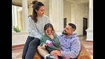 Soha Ali Khan, Kunal Khemu, and their six-year-old daughter, Inaaya, have different ideas of what’s funny. (PHOTOS: INSTAGRAM/@SAKPATAUDI)