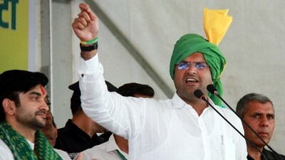 Jannayak Janta Party (JJP) chief Dushyant Chautala.