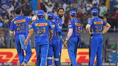 Mumbai Indians' Hardik Pandya (c) and teammates (ANI) Mumbai Indians' Hardik Pandya (c) and teammates (ANI)