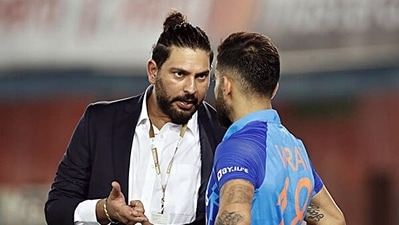 Former all-rounder Yuvraj Singh hails batter Virat Kohli as the best batter of this generation across all formats (ICC) Former all-rounder Yuvraj Singh hails batter Virat Kohli as the best batter of this generation across all formats (ICC)