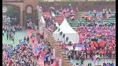 As the election campaigns progress, political observers are keenly watching whether parties will eventually return to this landmark venue for their major rallies. (Sourced) As the election campaigns progress, political observers are keenly watching whether parties will eventually return to this landmark venue for their major rallies. (Sourced)