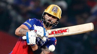 Virat Kohli put up a masterclass in T20 batting as he led Royal Challengers Bengaluru to a 60-run win over the Punjab Kings. It was RCB's fourth consecutive victory and it keeps them in the race for the 2024 Indian Premier League playoffs. PBKS, meanwhile, have been officially knocked out thanks to the hit that their NRR took. (AFP) Virat Kohli put up a masterclass in T20 batting as he led Royal Challengers Bengaluru to a 60-run win over the Punjab Kings. It was RCB's fourth consecutive victory and it keeps them in the race for the 2024 Indian Premier League playoffs. PBKS, meanwhile, have been officially knocked out thanks to the hit that their NRR took. (AFP)