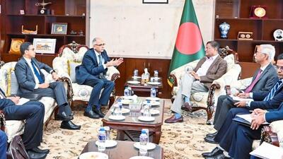 India’s foreign secretary Vinay Kwatra and the top leadership of Bangladesh on Thursday discussed cooperation on a wide range of issues (Twitter/@BDMOFA) India’s foreign secretary Vinay Kwatra and the top leadership of Bangladesh on Thursday discussed cooperation on a wide range of issues (Twitter/@BDMOFA)