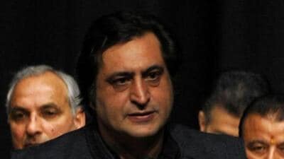 Jammu and Kashmir People’s Conference (JKPC) chief Sajjad Lone (File Photo) Jammu and Kashmir People’s Conference (JKPC) chief Sajjad Lone (File Photo)