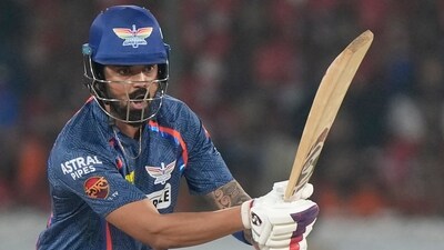 Lucknow Super Giants' captain KL Rahul (AP) Lucknow Super Giants' captain KL Rahul (AP)