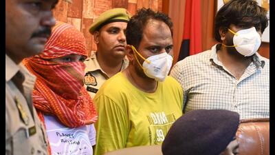 Kunal Sharma, the son of a dhaba owner, was kidnapped on May 1 from outside his father’s eatery in sector Beta 2 in a white car, his body was found on May 5 in a canal in Milka Mosamgarh in Bulandshahr, around 50 kms from Greater Noida. (Sunil Ghosh/HT Photo) Kunal Sharma, the son of a dhaba owner, was kidnapped on May 1 from outside his father’s eatery in sector Beta 2 in a white car, his body was found on May 5 in a canal in Milka Mosamgarh in Bulandshahr, around 50 kms from Greater Noida. (Sunil Ghosh/HT Photo)