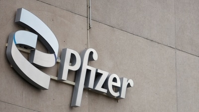 Pfizer shares were up 1.5% to $28.19 at 11:55 a.m. in New York. (REUTERS)