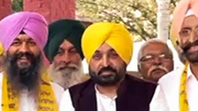 Punjab chief minister Bhagwant Mann. (ANI) Punjab chief minister Bhagwant Mann. (ANI)