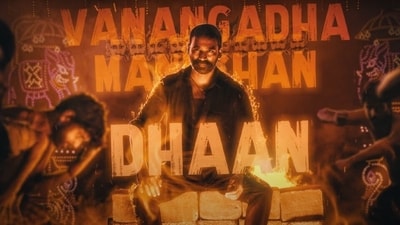 Dhanush in a still from Adangaatha Asuran in Raayan.