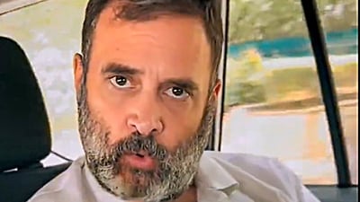Rahul Gandhi addresses the youth via video message, amid the ongoing Lok Sabha elections, on Thursday. (PTI) Rahul Gandhi addresses the youth via video message, amid the ongoing Lok Sabha elections, on Thursday. (PTI)