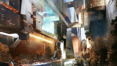 Saudi Arabian Crown Prince Mohammed bin Salman bin Abdulaziz unveiled the design of a zero-carbon city called NEOM. (AFP) Saudi Arabian Crown Prince Mohammed bin Salman bin Abdulaziz unveiled the design of a zero-carbon city called NEOM. (AFP)