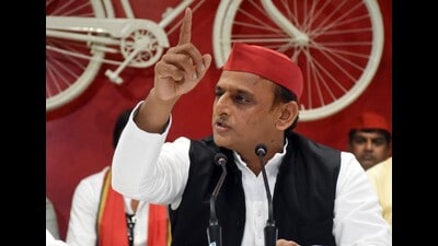SP president Akhilesh Yadav. (HT file)