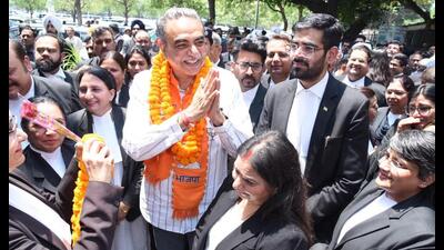 The BJP has picked Friday as the nomination day to coincide with Akshaya Tritya and Lord Parshuram Jayanti. (HT file)