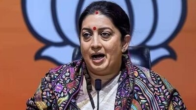 Union minister and Amethi MP Smriti Irani. (File) Union minister and Amethi MP Smriti Irani. (File)