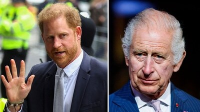 King Charles will not meet Prince Harry due to Duke's ‘demands about who could be in the room' (REUTERS/Hannah McKay/File Photo, Ludovic Marin, Pool via AP, File) King Charles will not meet Prince Harry due to Duke's ‘demands about who could be in the room' (REUTERS/Hannah McKay/File Photo, Ludovic Marin, Pool via AP, File)