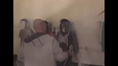 Contractor sprays paint over anti-Israel protesters at Ohio’s Case Western Reserve University (cwru_sjp/Instagram) Contractor sprays paint over anti-Israel protesters at Ohio’s Case Western Reserve University (cwru_sjp/Instagram)