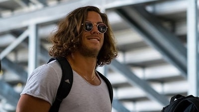 The image shows Australian surfer Callum Robinson, who was killed in Mexico. His final voicemail to his girlfriend has gone viral. (Instagram/@callum10robinson) The image shows Australian surfer Callum Robinson, who was killed in Mexico. His final voicemail to his girlfriend has gone viral. (Instagram/@callum10robinson)